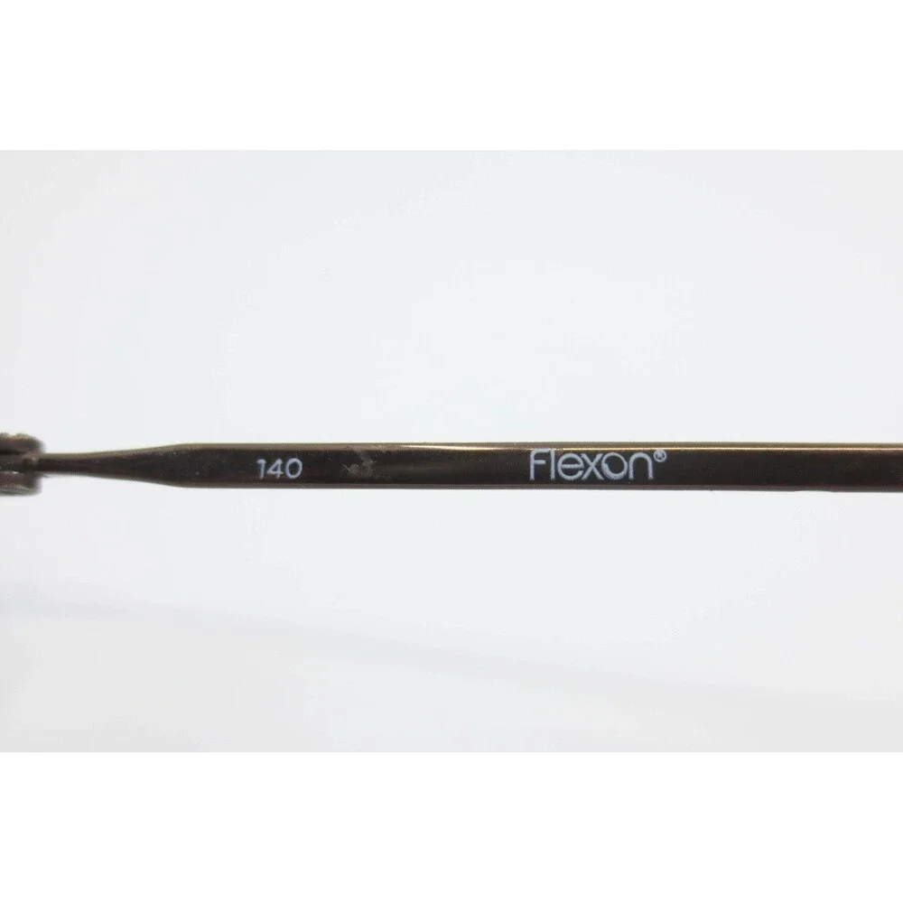 Flexon Sun 5001 210 Brown Metal Aviator Sunglasses 58-15-140 Men Women